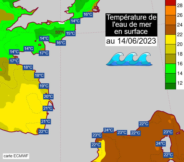 Plongée dans l'océan Atlantique quelles sont les températures de l — free download
